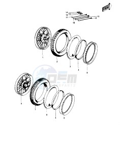 S3 A [MACH II] (A) 400 [MACH II] drawing WHEELS_TIRES -- 74-75 S3_S3-A- -