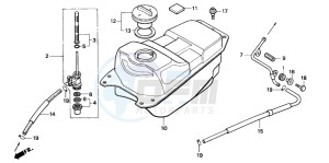 PK50M drawing FUEL TANK