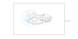 SH150 125 drawing TOP BOX MAT