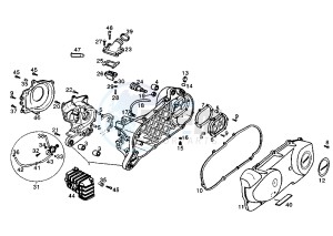 ATLANTIS - 50 cc drawing CRANKCASE