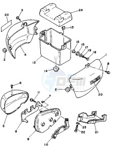 XV VIRAGO 535 drawing SIDE COVER