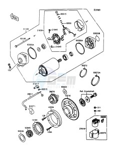 VN 1500 C [VULCAN 1500 L] (C3-C4) [VULCAN 1500 L] drawing STARTER MOTOR