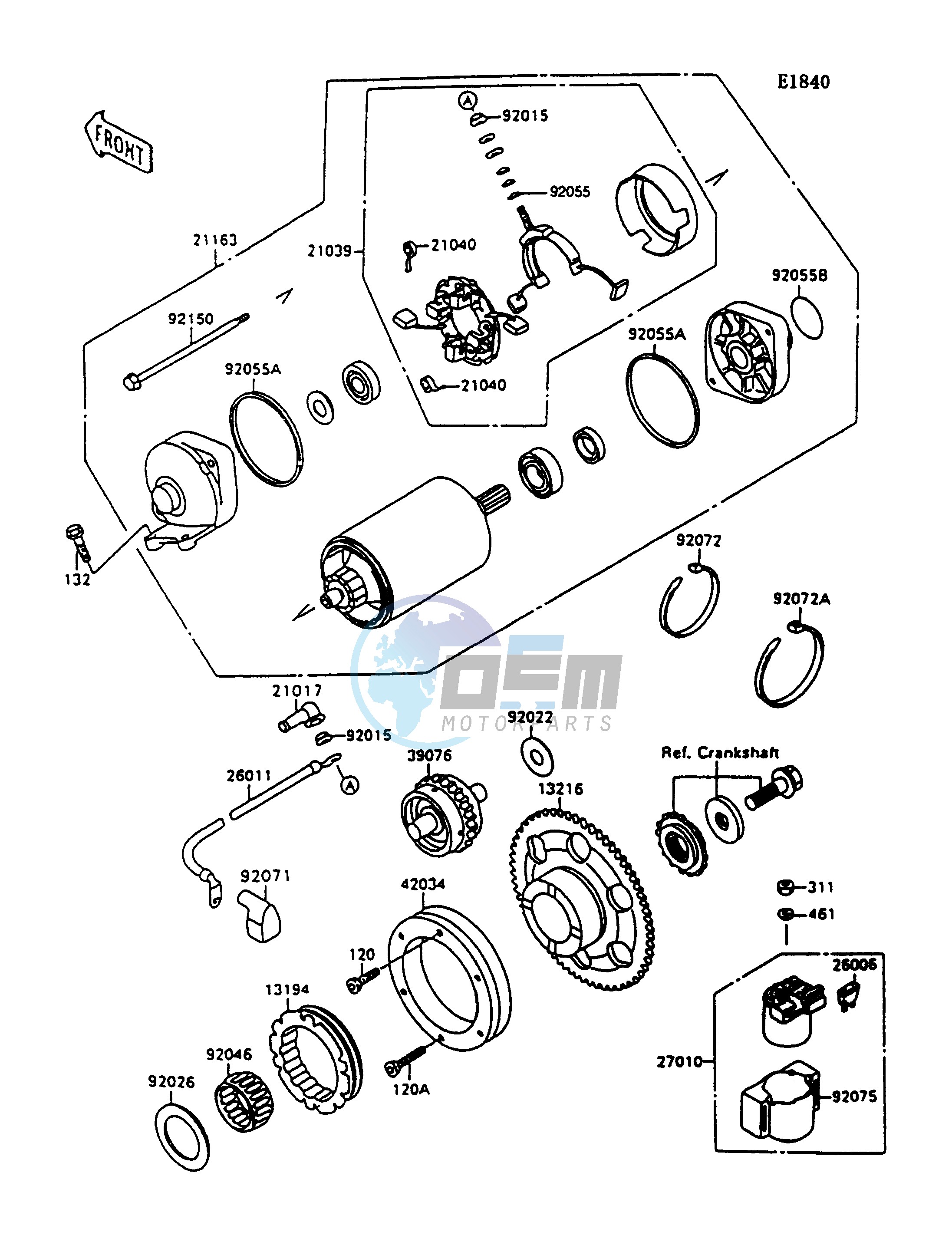 STARTER MOTOR