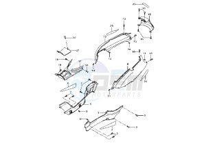 XC VERSITY 300 drawing REAR  BODY