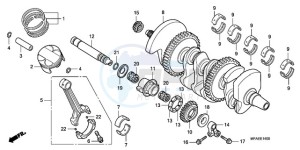 CBF1000A Europe Direct - (ED) drawing CRANKSHAFT/PISTON