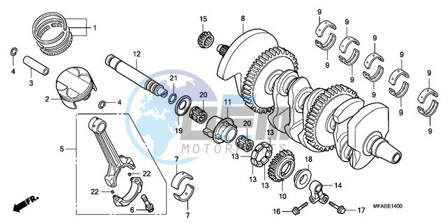 CRANKSHAFT/PISTON