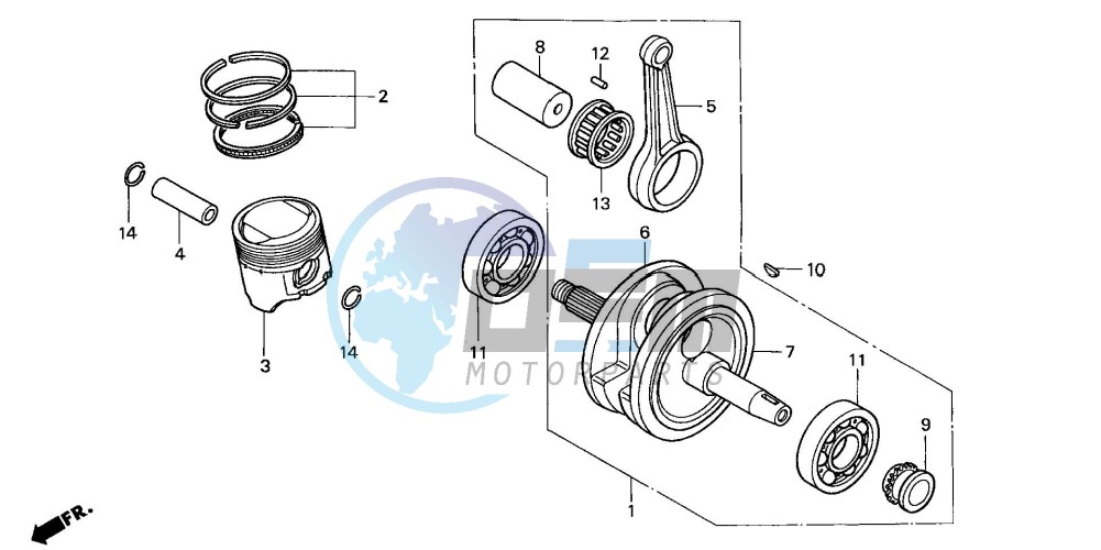 CRANKSHAFT/PISTON