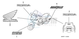 NT700VA Europe Direct - (ED) drawing MARK