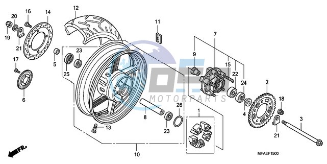 REAR WHEEL