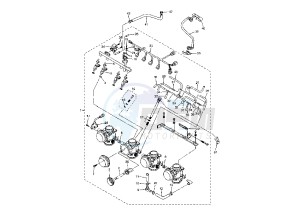 YZF R6 600 drawing THROTTLE BODY