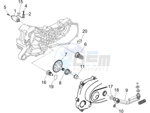 LXV 125 4T E3 drawing Starter - Electric starter