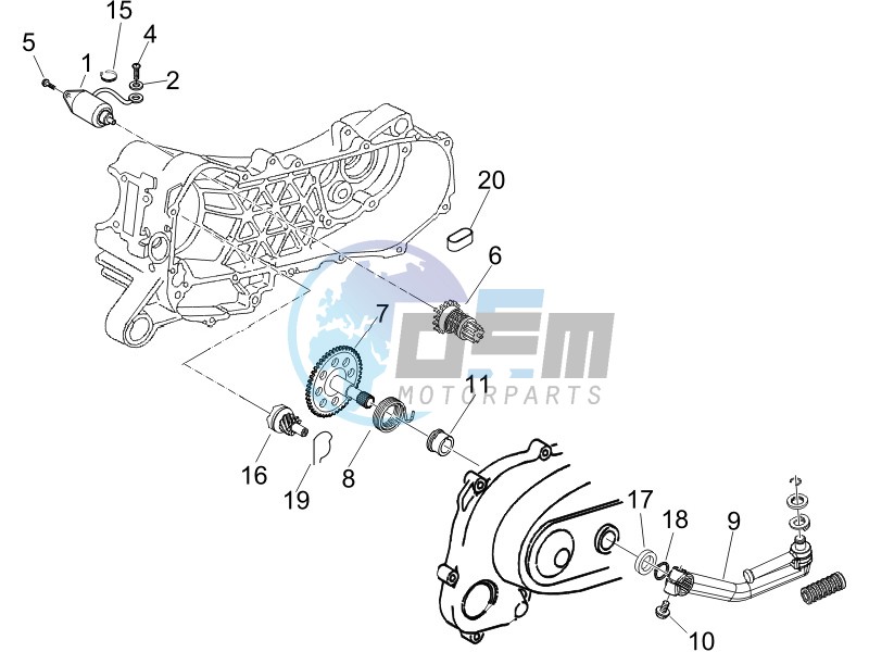 Starter - Electric starter