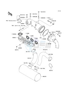 JH 1200 B [ULTRA 150] (B1-B3) [ULTRA 150] drawing MUFFLER-- S- -