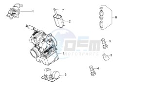 RX-SX 125 2008-2010 drawing Carburettor