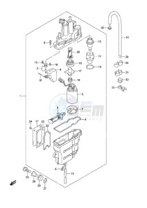 DF 50A drawing Fuel Vapor Separator