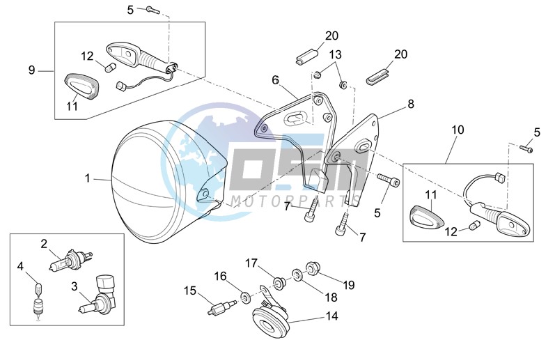 Headlight/Horn