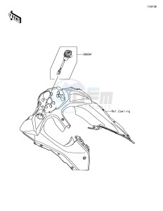 NINJA 650 EX650KJFA XX (EU ME A(FRICA) drawing Accessory(DC Output)