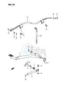 LT80 (P3) drawing BRAKE PEDAL