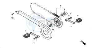 PAC16A1 RACOON drawing PEDAL