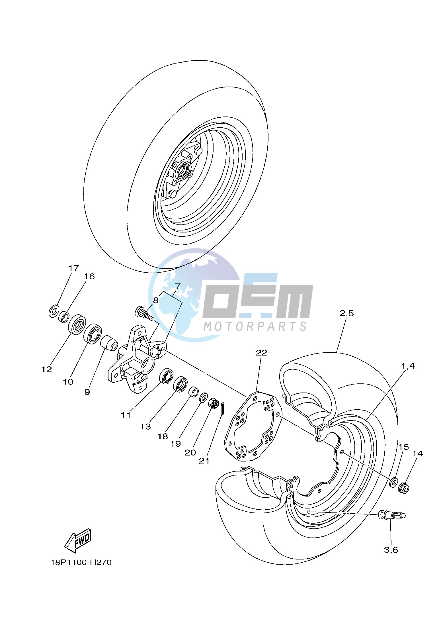 FRONT WHEEL