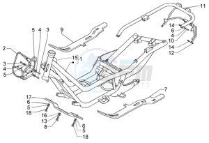 X9 125 Evolution drawing Chassis