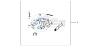 NES150 125 drawing REAR BASE CARRIER