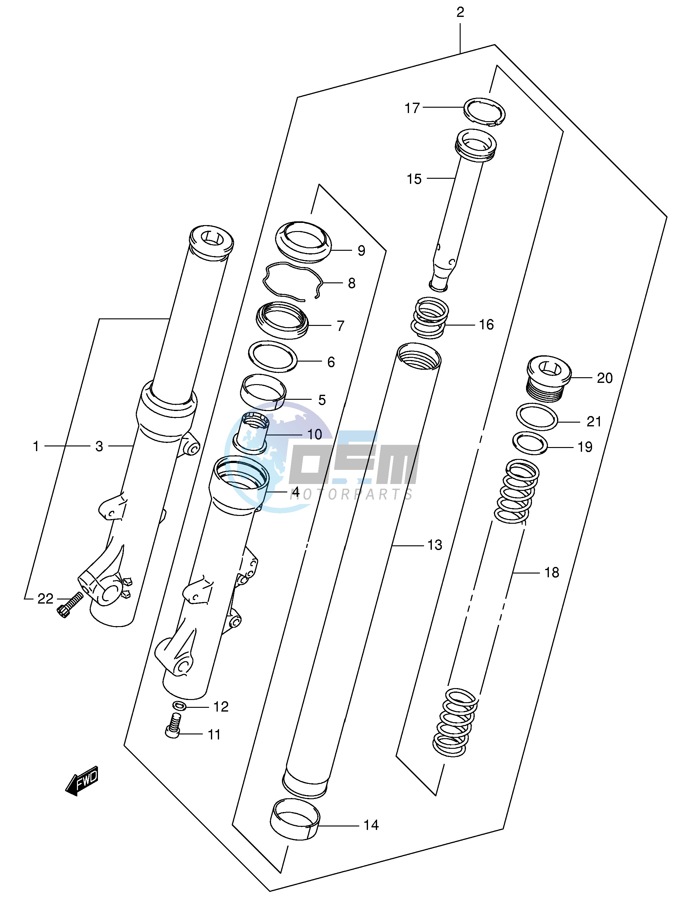 FRONT FORK DAMPER