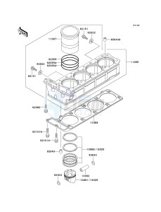 ZG 1000 A [CONCOURS] (A15-A19) [CONCOURS] drawing CYLINDER_PISTON-- S- -