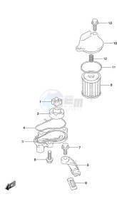 DF 4A drawing Oil Pump