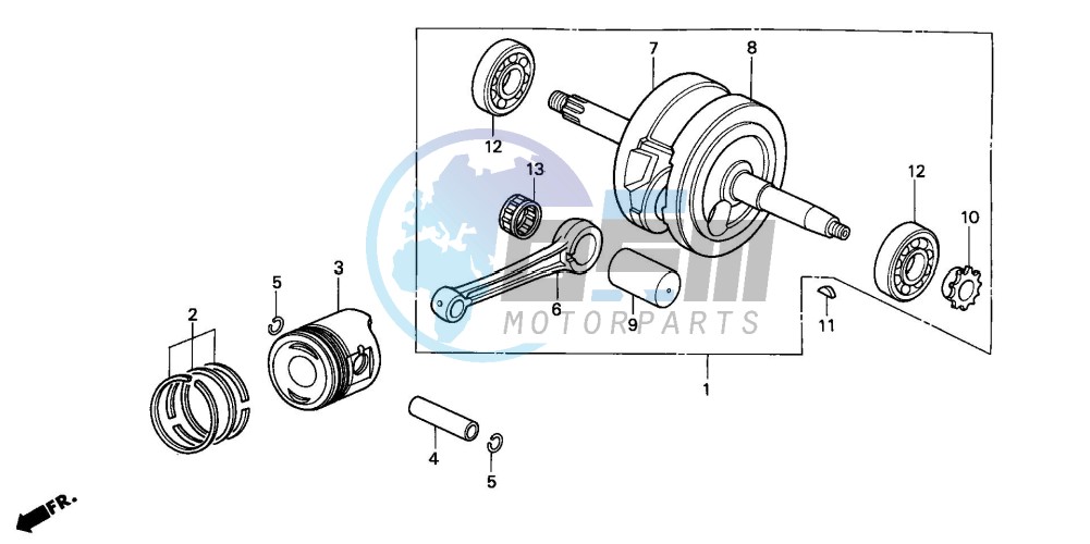 CRANKSHAFT/PISTON