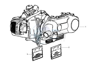 Fly 150 drawing Engine