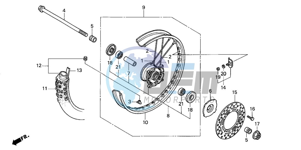 FRONT WHEEL