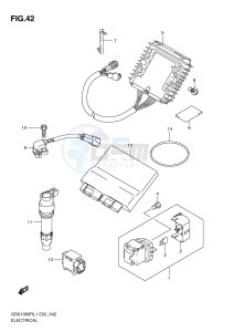 GSX1300R (E2) Hayabusa drawing ELECTRICAL (GSX1300RL1 E51)