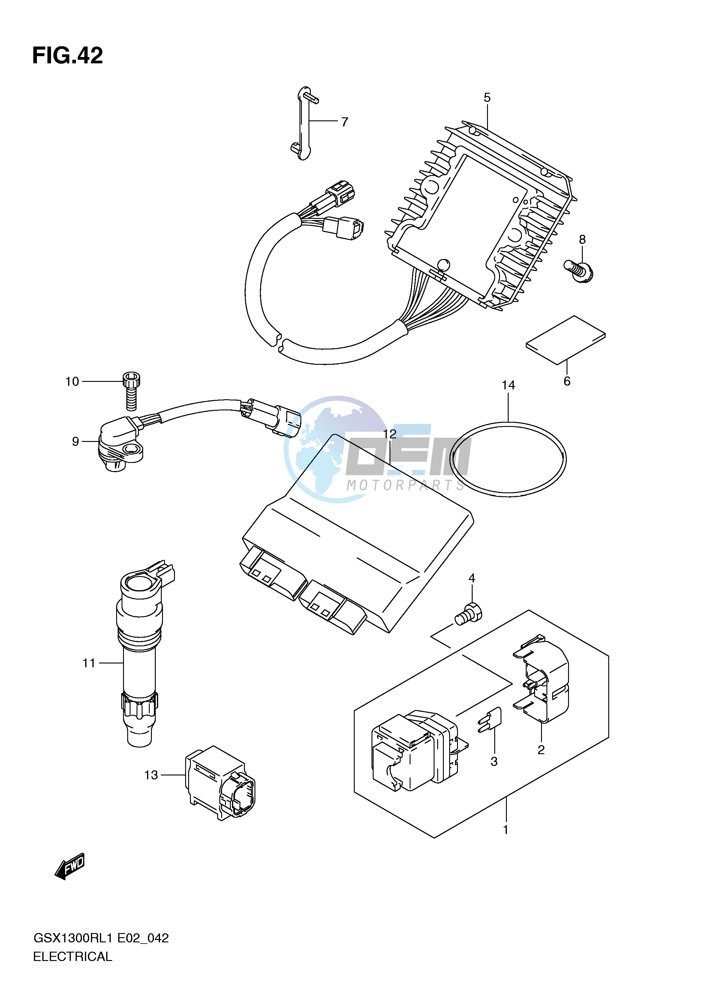 ELECTRICAL (GSX1300RL1 E51)