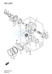 AN400 ABS BURGMAN EU-UK drawing CRANKSHAFT