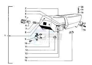 FL2 HP 50 drawing Saddle dual