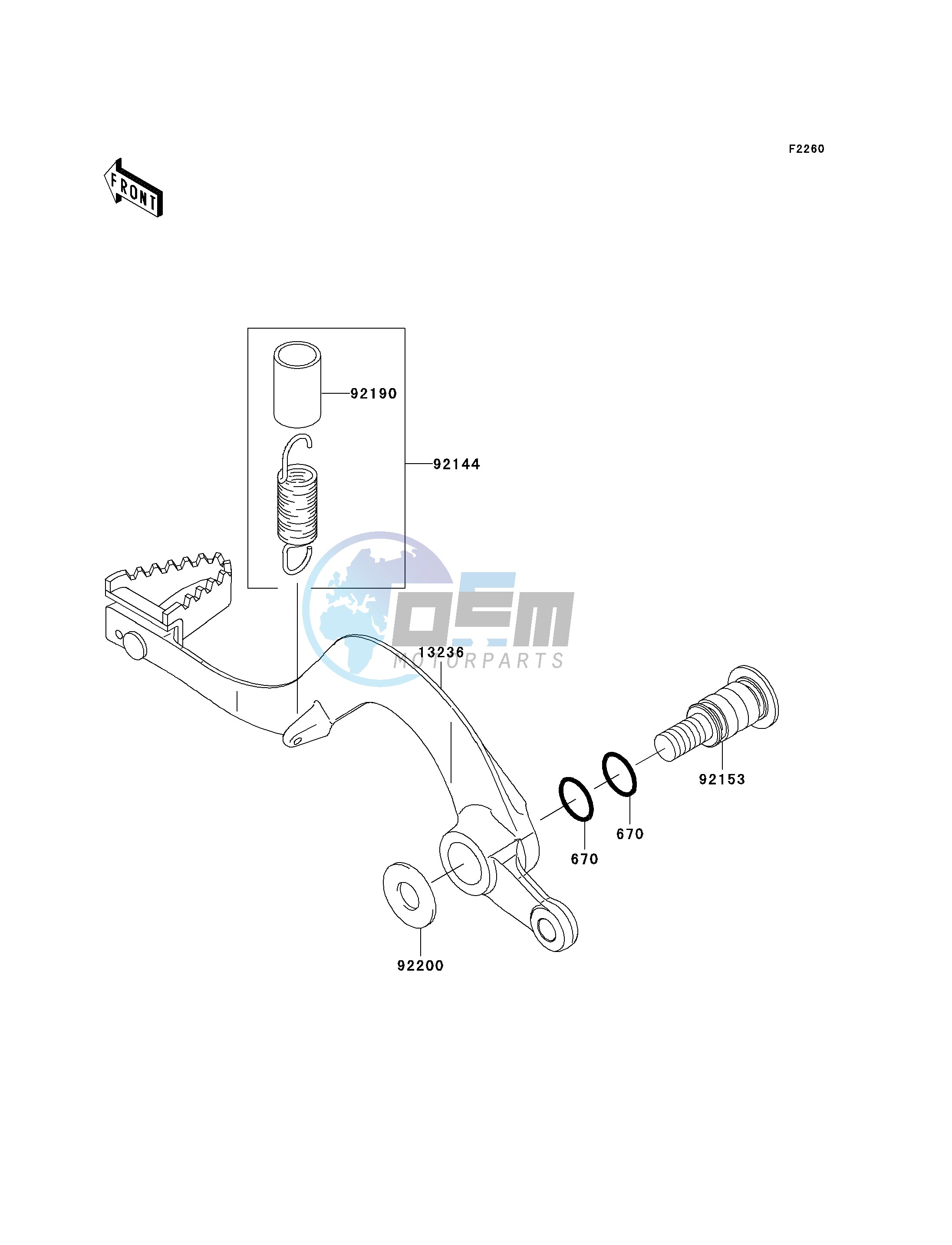 BRAKE PEDAL