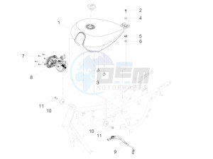 V9 Bobber 850 (APAC) drawing Fuel tank