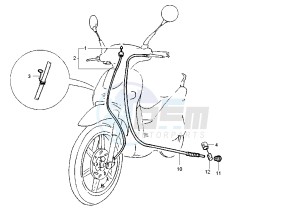 LIBERTY 4T 50 drawing Control Cables