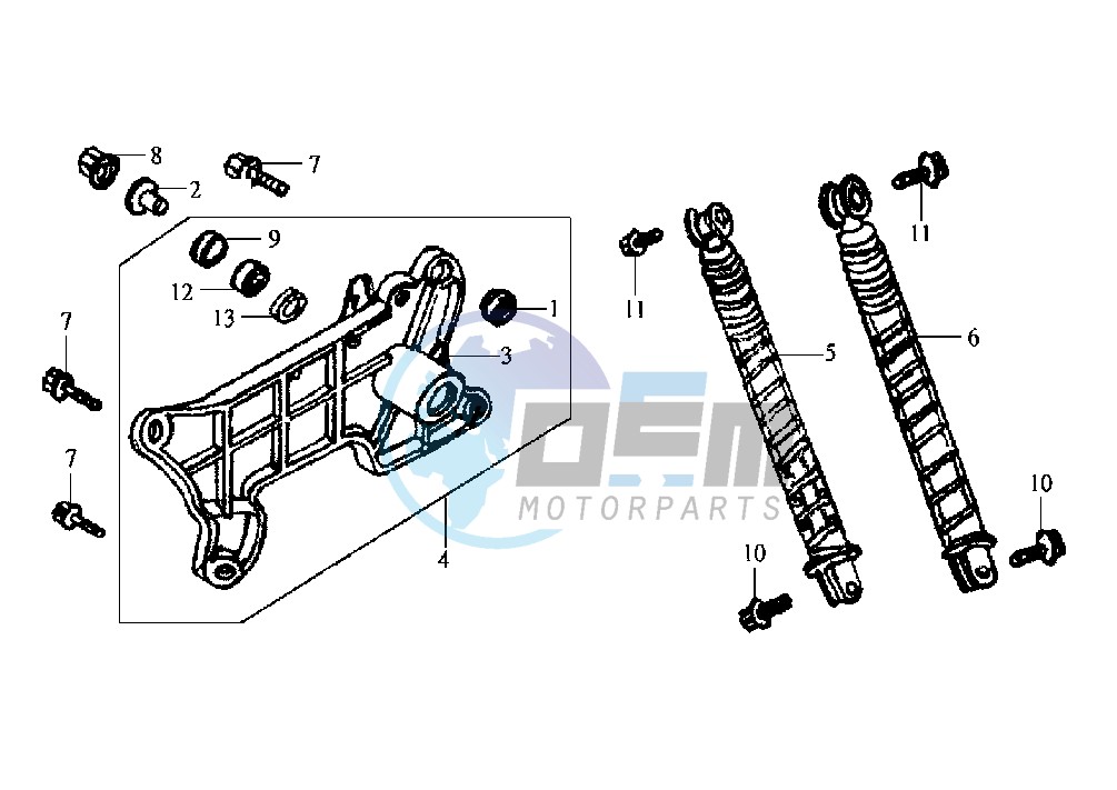 REAR SHOCK ABSORBER