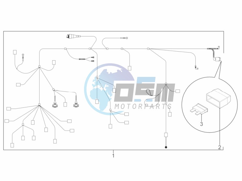 Main cable harness