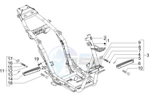 NRG 50 power DT drawing Frame bodywork