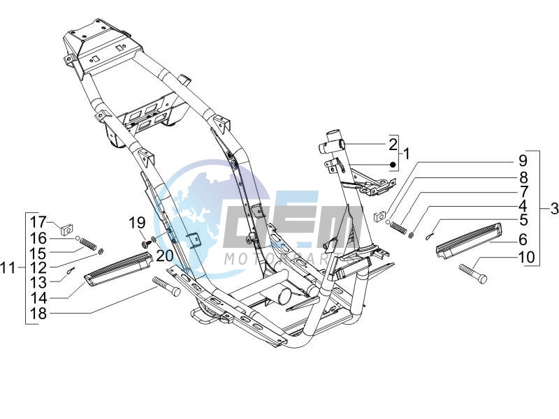 Frame bodywork