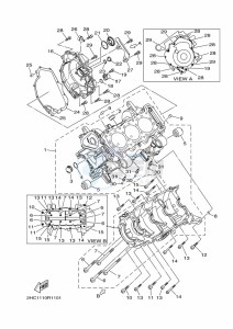 YXZ1000ETS YXZ1000ET (BAS5) drawing CRANKCASE