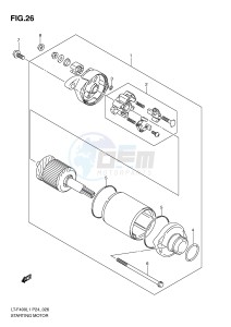 LT-F400 (P24) drawing STARTING MOTOR