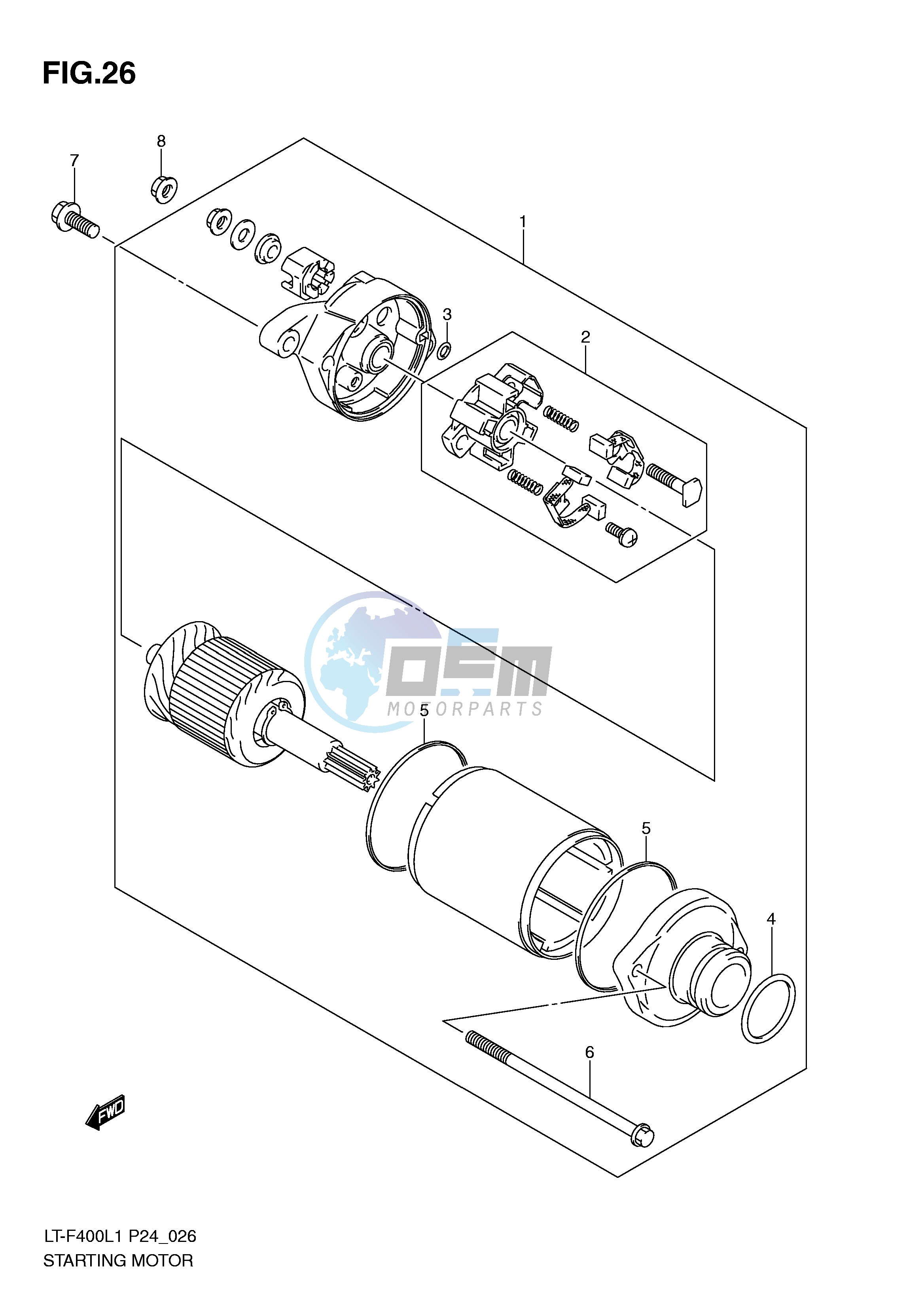 STARTING MOTOR