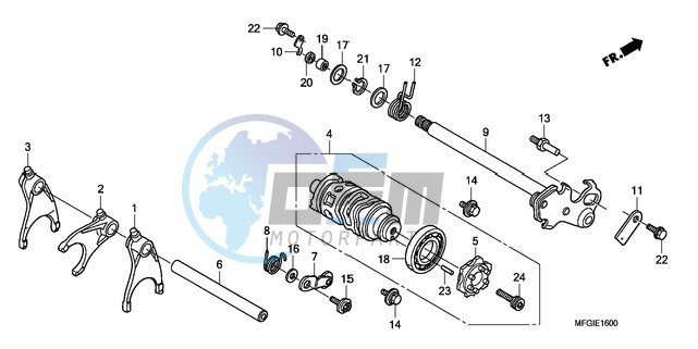 GEARSHIFT DRUM