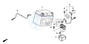 NT700V drawing BATTERY