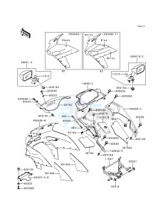 ZX 600 E [NINJA ZX-6] (E1-E3) [NINJA ZX-6] drawing COWLING -- ZX600-E2- -