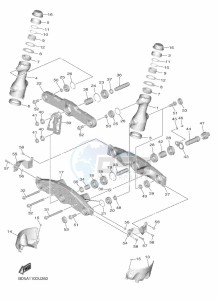 NIKEN MXT850 (BD5B) drawing STEERING